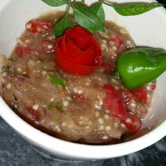 A picture of Brinjal Salad.