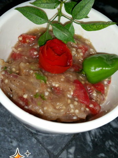 A picture of Brinjal Salad.