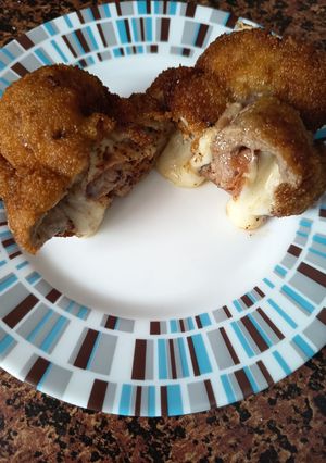 Una foto de Rollo de Jamón y Queso
