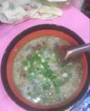 Cháo đậu xanh gà ác