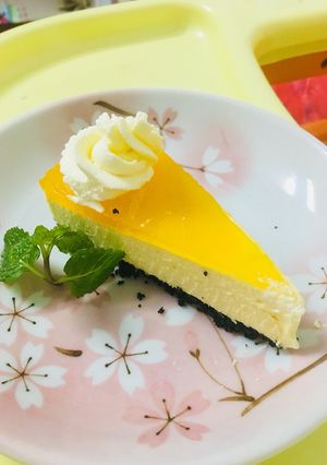Hình của món Cheesecake chanh leo.