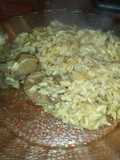 Guiso de arroz a la cerveza
