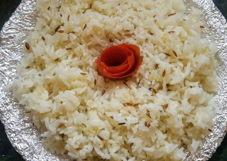 Recipe of Perfect Cumin Rice