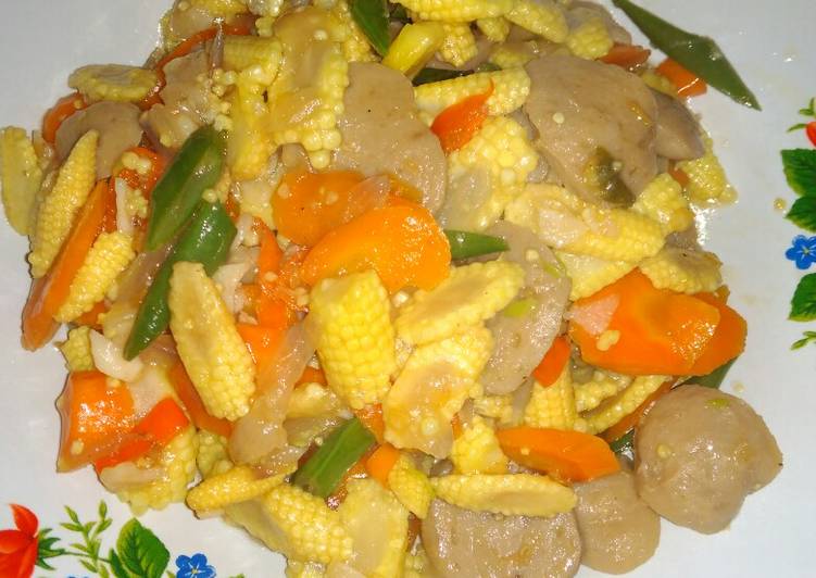 Resep Tumis jagung utren yang Lezat