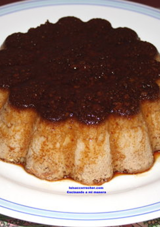 Una foto de Pudín o Budín de Bizcocho
