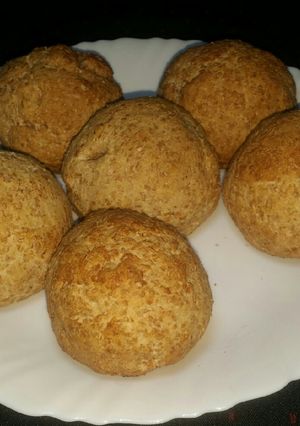 A picture of Whole Wheat (Hamburger) Buns #4WeekChallenge.