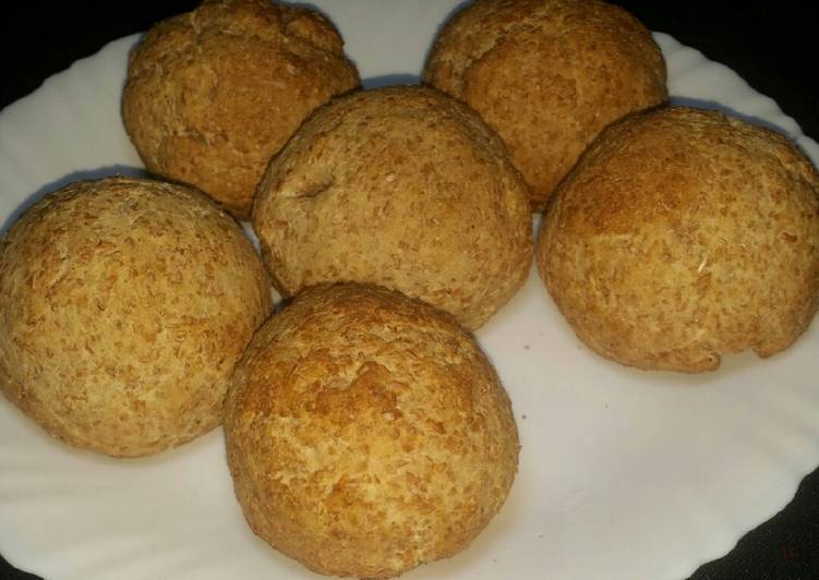 Whole Wheat (Hamburger) Buns #4WeekChallenge