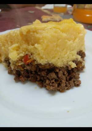Una foto de Pastel de polenta 💣💥💞