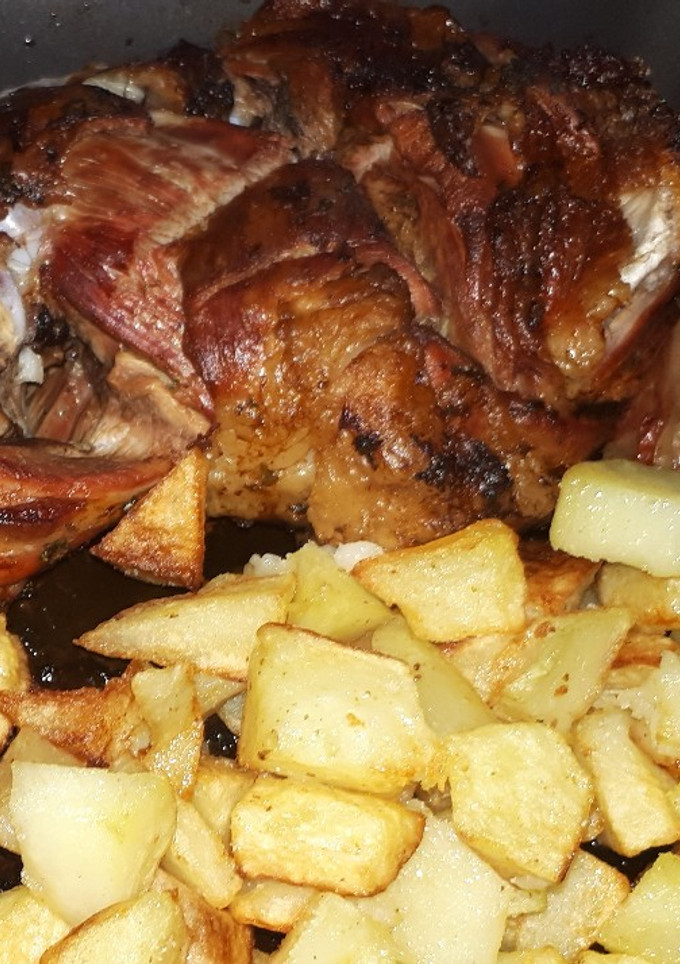 Una foto de Pierna de cordero🍖