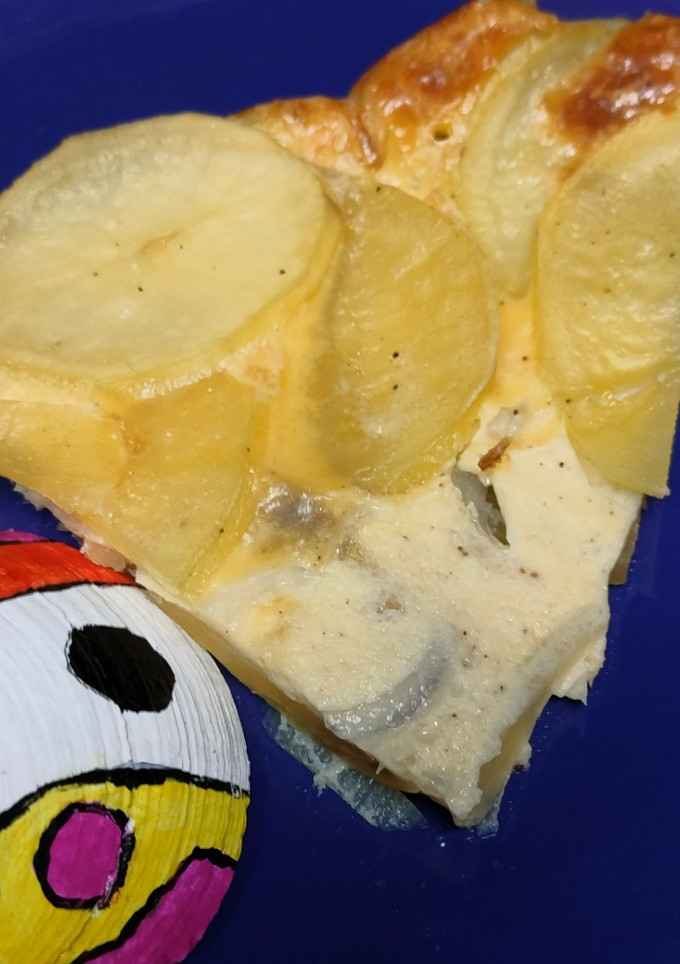Una foto de Tortilla con patatas al horno