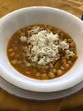 Garbanzos con arroz