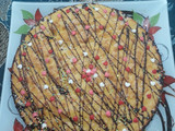 کیک هویج با تزئین سس شکلاتی 😋😋😋