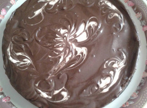 A picture of Hide & seek chocolate mousse chilled cake.
