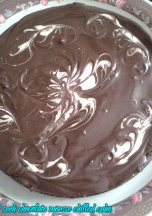 A picture of Hide & seek chocolate mousse chilled cake.
