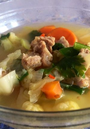 Foto resep Sop daging sapi cincang