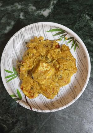 A picture of Pure Veg Curd Paneer.