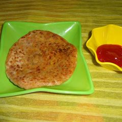 A picture of Sprout Paratha.