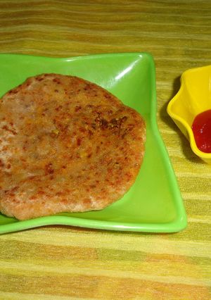 A picture of Sprout Paratha.