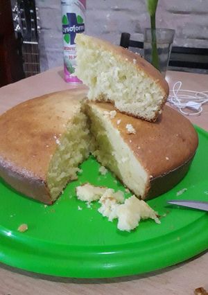 Una foto de Bizcochuelo con leche en polvo
