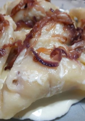 Una foto de Pieroguis o Vareniques