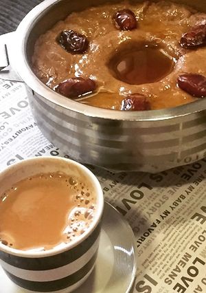 صورة لوصفة العريكة الجنوبية (السعودية) صحيه ولذيذة للشتاء البارد