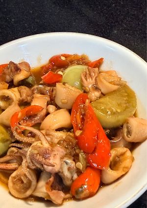Foto resep Tumis cumi asin ala warteg
