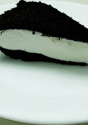 Una foto de Pay de Oreo sin Hornear
