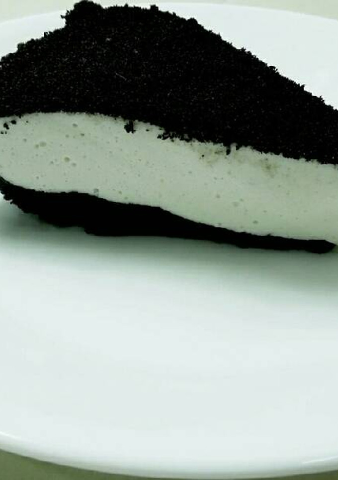 Una foto de Pay de Oreo sin Hornear