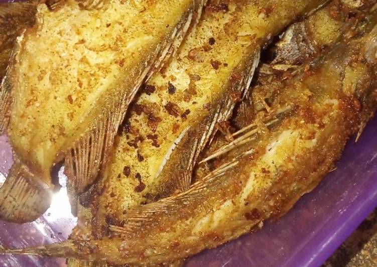 Resep Terbaru Ikan kerapu goreng kriyuk, cepat mudah murah anti gagal Lezat Mantap