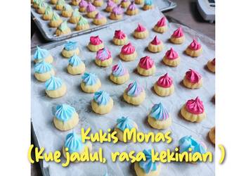 Cara Memasak Cepat KUKIS MONAS 🗼 | KUE KERING MONAS JADUL 🤤 Enak Bergizi