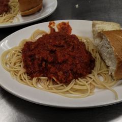 A picture of Spaghetti for a Party.
