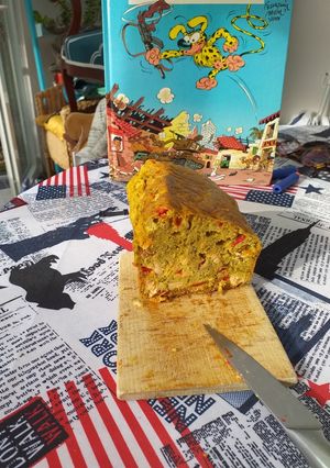 Une photo de Cake au saumon