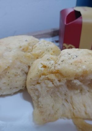 免揉超軟香蒜麵包 的食譜成品照片