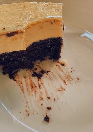 Hình của món Flan gato 🍮🥧.