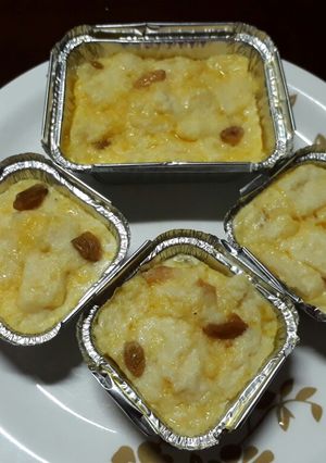 Foto resep Puding roti kukus