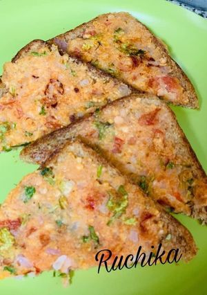 A picture of Masoor Daal Bread.