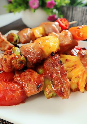 รูปของ เมนูปาร์ตี้หมูบาร์บีคิว