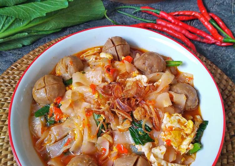 Resep Seblak kuetiaw, Enak Banget