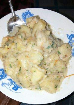 A picture of Coconut matoke.