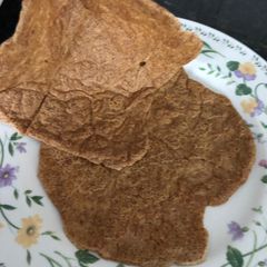 A picture of Flax seed flat for wraps.