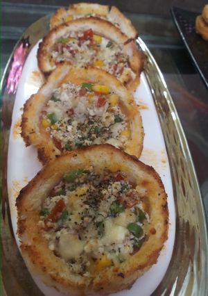 A picture of Cheesy Broccoli Discs.