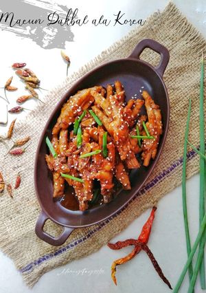 Foto resep Maeun Dakbal ala Korea