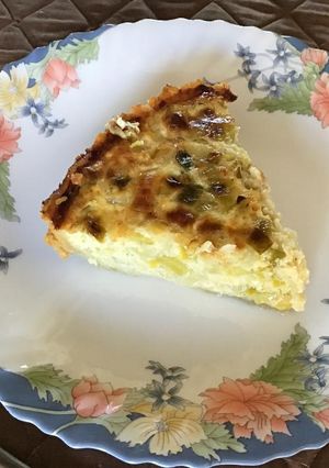 Una foto de Tartaleta de ajo porro (puerro)
