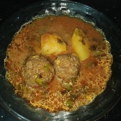 Aloo koftay A picture of Aloo koftay.