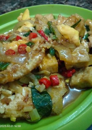 Foto resep Tahu Telur ceplok