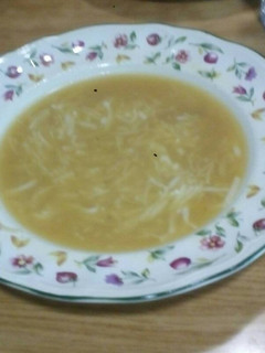 Una foto de Sopa al queso