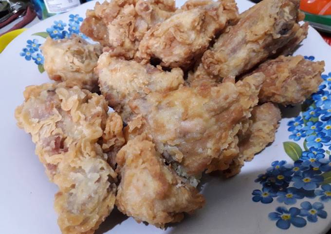 Ayam goreng tepung (kfc ala" ^-^)