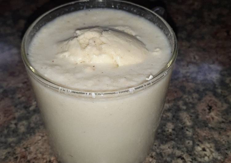Makhana milkshake
