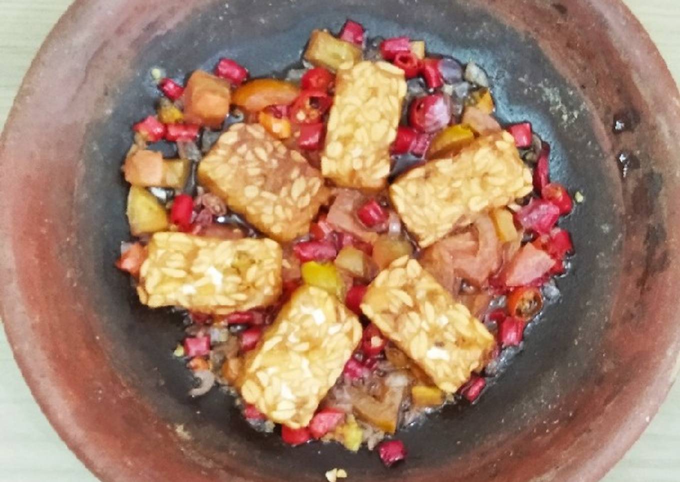 Sambal gami tempe