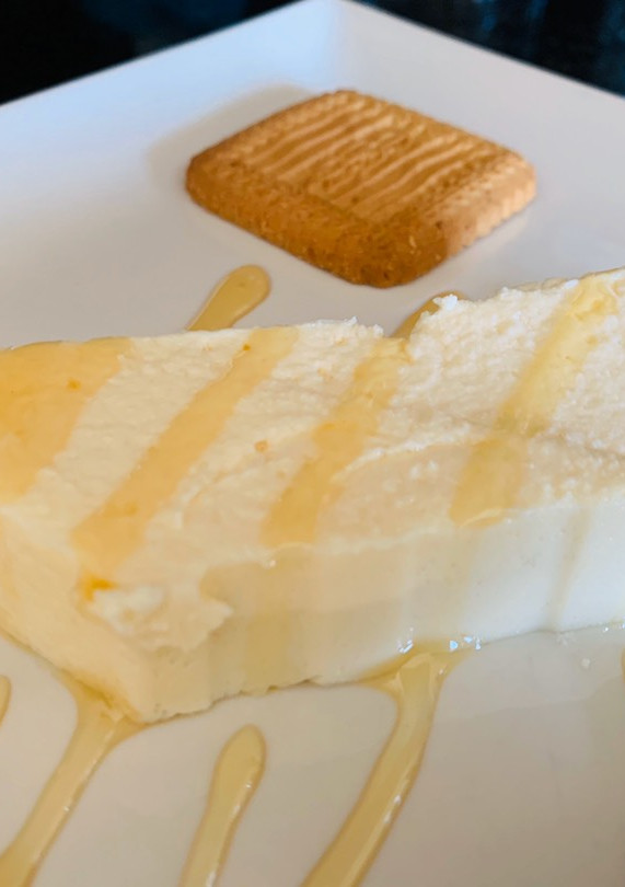 Una foto de Mousse/pastel de queso fresco